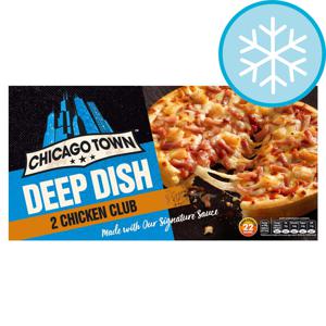 Chicago Town Deep Dish Chicken Club Mini Pizza 344G