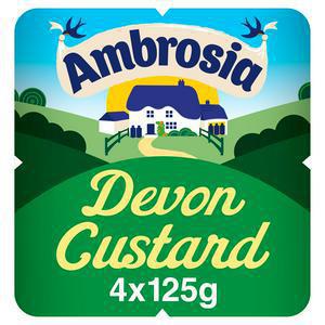 Ambrosia Custard Pots 4x125g