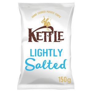 Kettle Chips Lightly Salted Sharing Crisps 150g