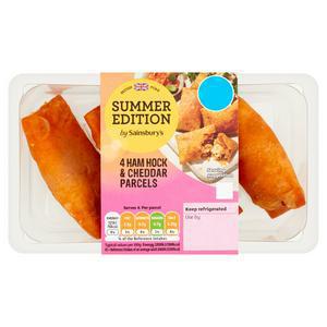 Sainsbury's Summer Edition Ham Hock & Cheddar Parcels x4 106g