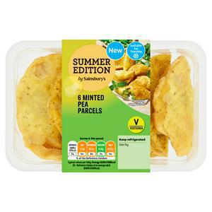 Sainsbury's Pea & Mint Parcels x6 150g