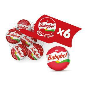 Mini Babybel Original Cheese Snacks 6x20g