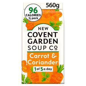 New Covent Garden Carrot & Coriander Soup 560g