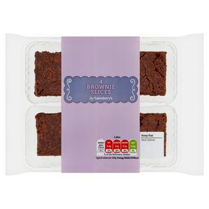 Sainsbury's Brownie Slices x4