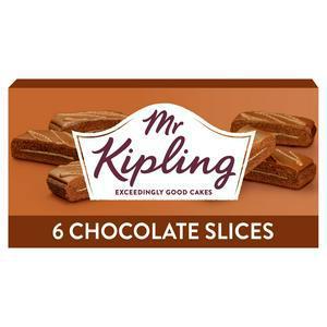 Mr Kipling Chocolate Cake Slices x6