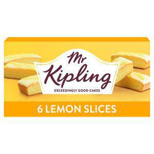 Mr Kipling Lemon Cake Slices x6