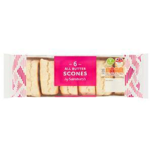 Sainsbury's All Butter Scones x6