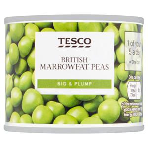 Tesco BRT M/FAT Peas 140g