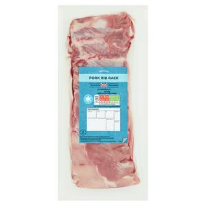 Sainsbury's British Fresh Pork Rib Rack 500g