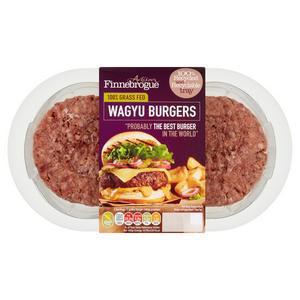 Finnebrogue Wagyu Beef Burgers x2 340g