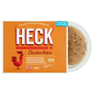 Heck 2 Chicken Italia Burgers 228g