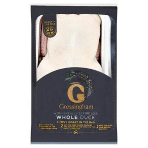 Gressingham Whole Duck 1.2kg (Serves 3-4)