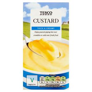 Tesco Ready to Serve Custard 500g