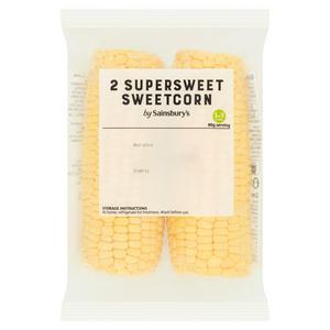 Sainsbury's Sweetcorn x2