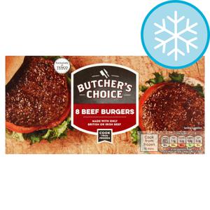 Butchers Choice 8 Burgers 397g