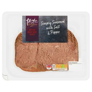 Sainsbury's Roast Beef Topside Sliced, Taste the Difference 110g