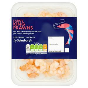 Sainsbury's King Prawns 150g