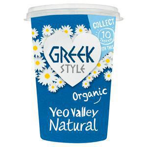 Yeo Valley Organic Greek Style Natural Yogurt 450g