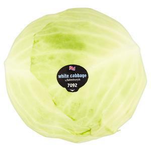 Sainsbury's White Cabbage Loose