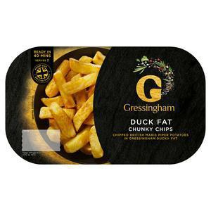 Gressingham Duck Fat Chunky Chips 400g