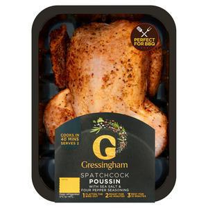 Gressingham Spatchcock Poussin With Salt & Pepper 450g (serves 2)