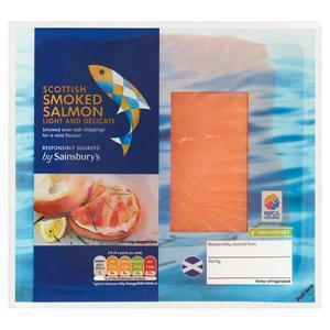 Sainsbury's Mild Smoked Salmon 100g