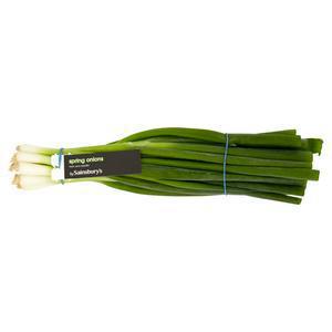 Sainsbury's Spring Onions Bunch 100g