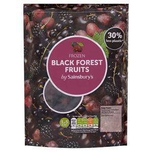 Sainsbury's Frozen Black Forest Fruits 500g