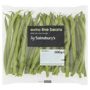 Sainsbury's Extra Fine Beans 200g