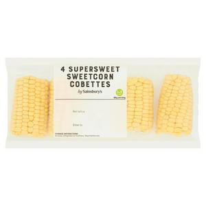 Sainsbury's Sweetcorn Cobettes x4