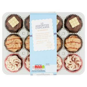 Sainsbury's Assorted Cupcakes x12