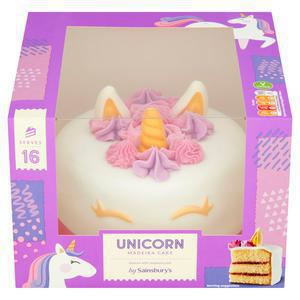 Sainsbury's Unicorn Cake 1.1kg (Serves 16)