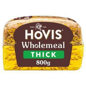 Hovis Thick Sliced Wholemeal Bread 800g