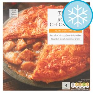 Tesco Roast Chicken Pie 700G