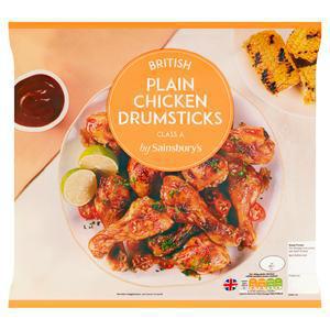 Sainsbury's British Plain Chicken Drumsticks 1.5kg