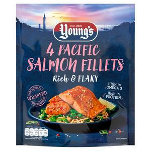 Young's Boneless Pink Salmon Fillets x4 360g