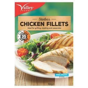 Valley Foods Chicken Fillets 750g