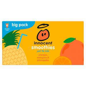 Innocent Kids Smoothies, Oranges, Mangoes & Pineapples 10x150ml