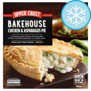 Uppercrust Chicken & Asparagus Pie 680G