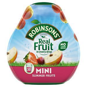 Robinsons Mini Summer Fruits No Added Sugar Squash 66ml