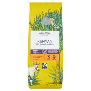 Sainsbury's Fairtrade Kenyan Coffee, Taste the Difference, Strength 3 227g