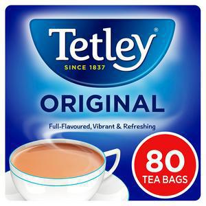 Tetley Everyday Tea Bags, Softpack x80