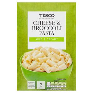 Tesco Pasta In Sauce Cheese & Broccoli 120G