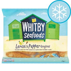 Whitby Lemon & Pepper Fillet Goujons 275G