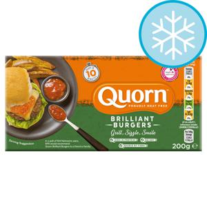 QUORN 4 BURGERS 200G