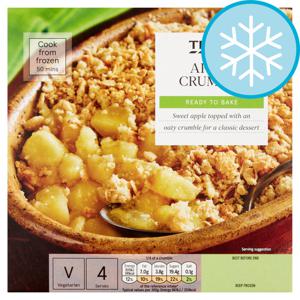 TESCO APPLE CRUMBLE 500G