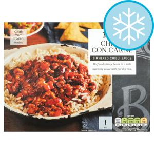 Tesco Chilli Con Carne Rice 400G