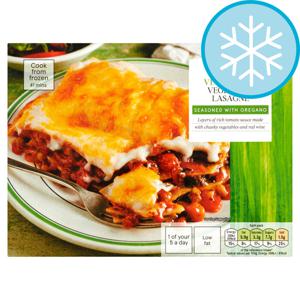 Tesco Vegetarian Vegetable Lasagne 375G