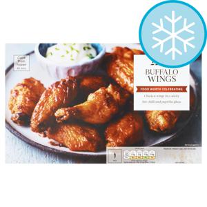 TESCO AMERICAN BUFFALO CHICKEN WINGS 500g