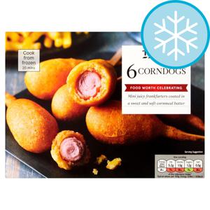 Tesco 6 Corndogs 170G